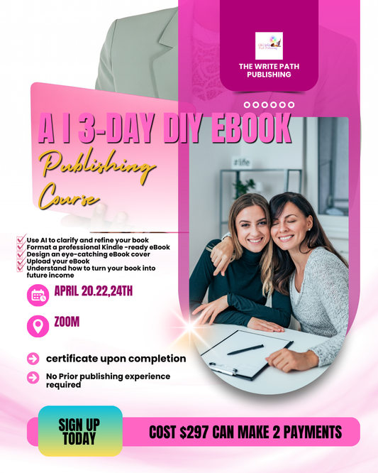 📚 AI 3-Day DIY Publishing Course